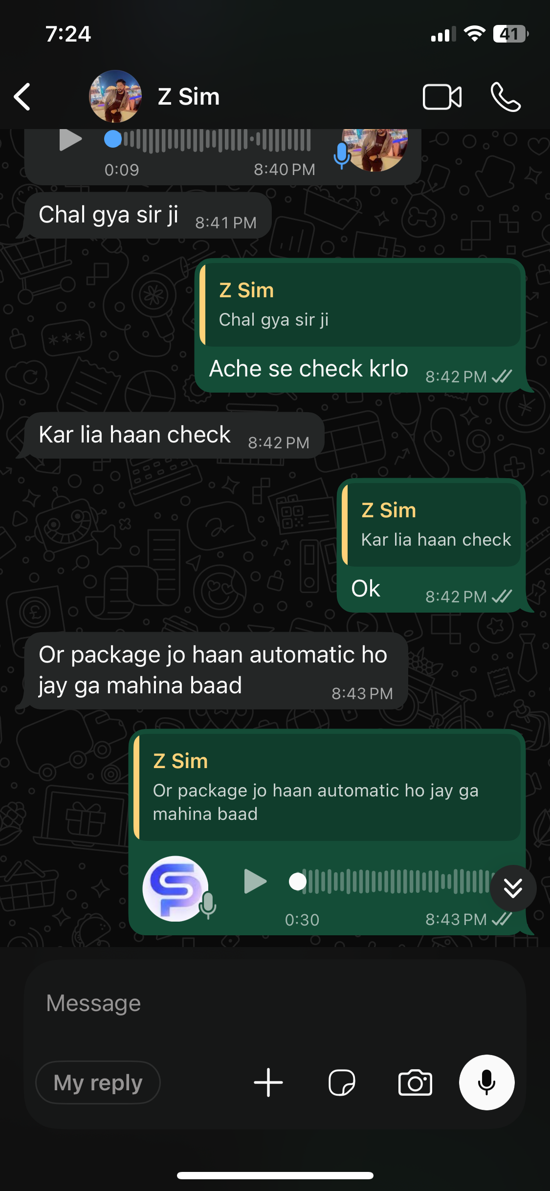 Customer confirming successful activation and high speed 4G connectivity